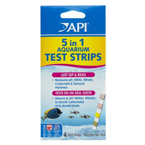 what is in each api test bottle|api test strips.